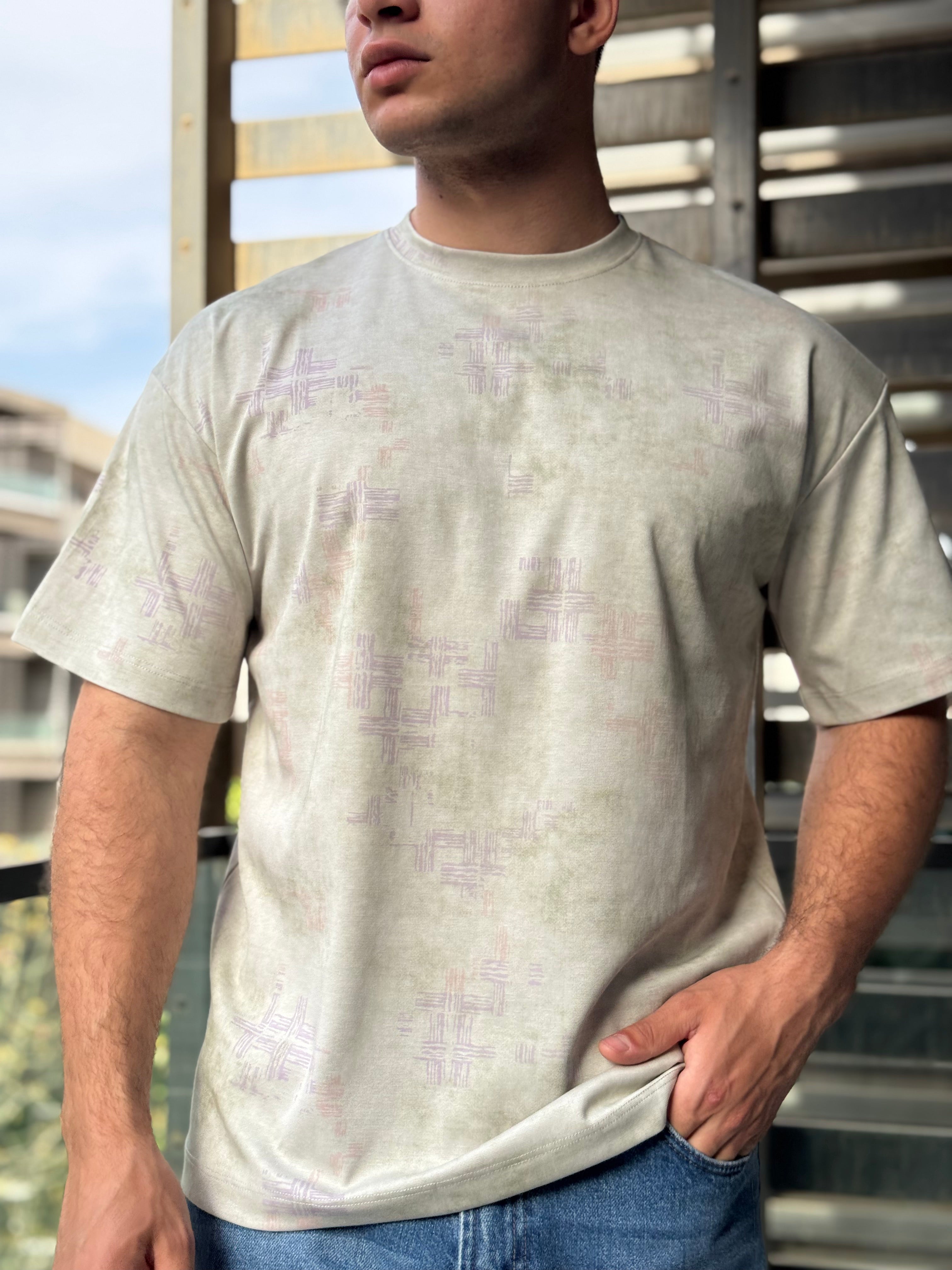 TORINESE "Smart UV Matrix" Sun-Activated Graphic Oversize Tee Collection