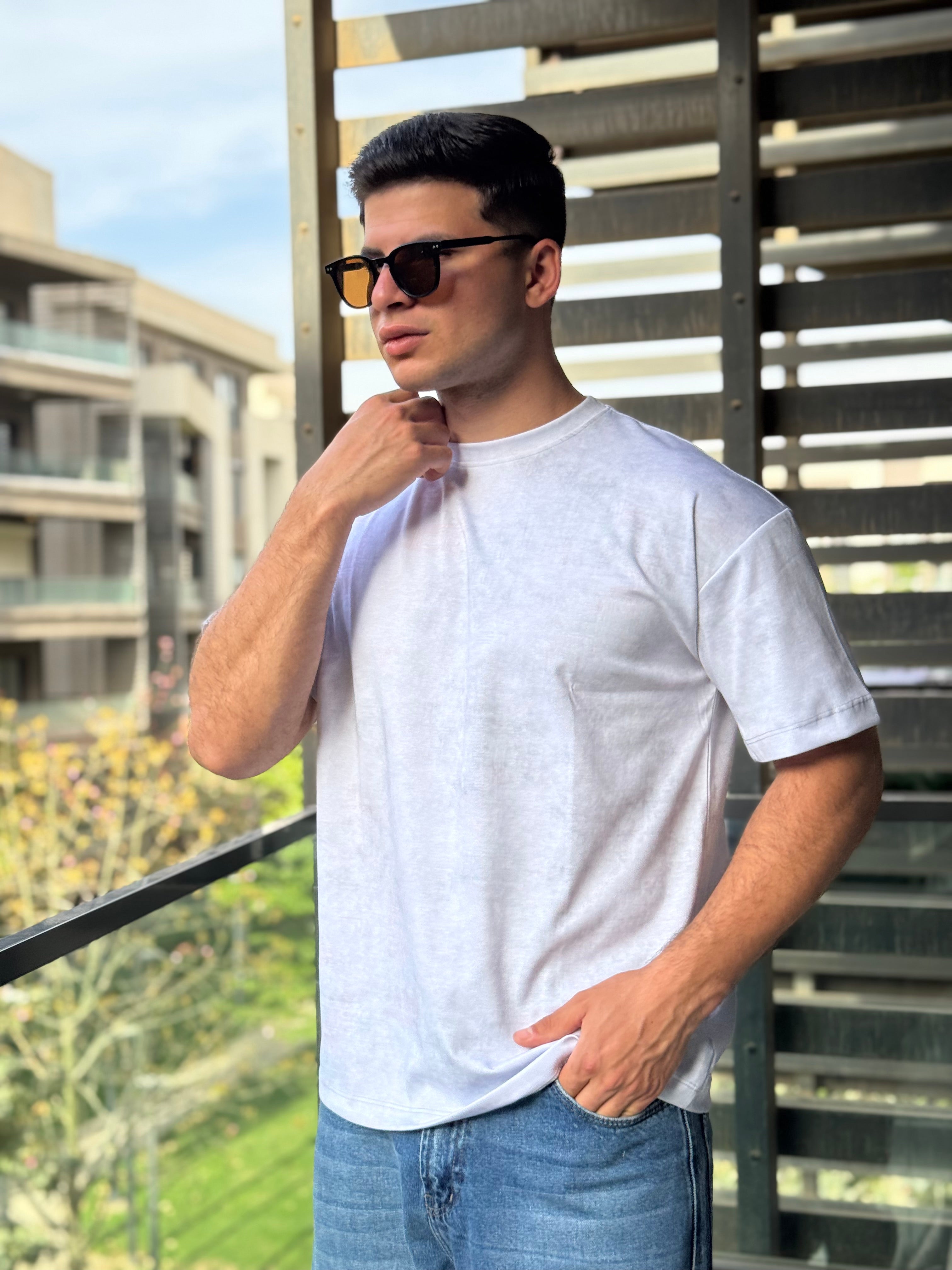TORINESE "Smart UV Matrix" Sun-Activated Graphic Oversize Tee Collection