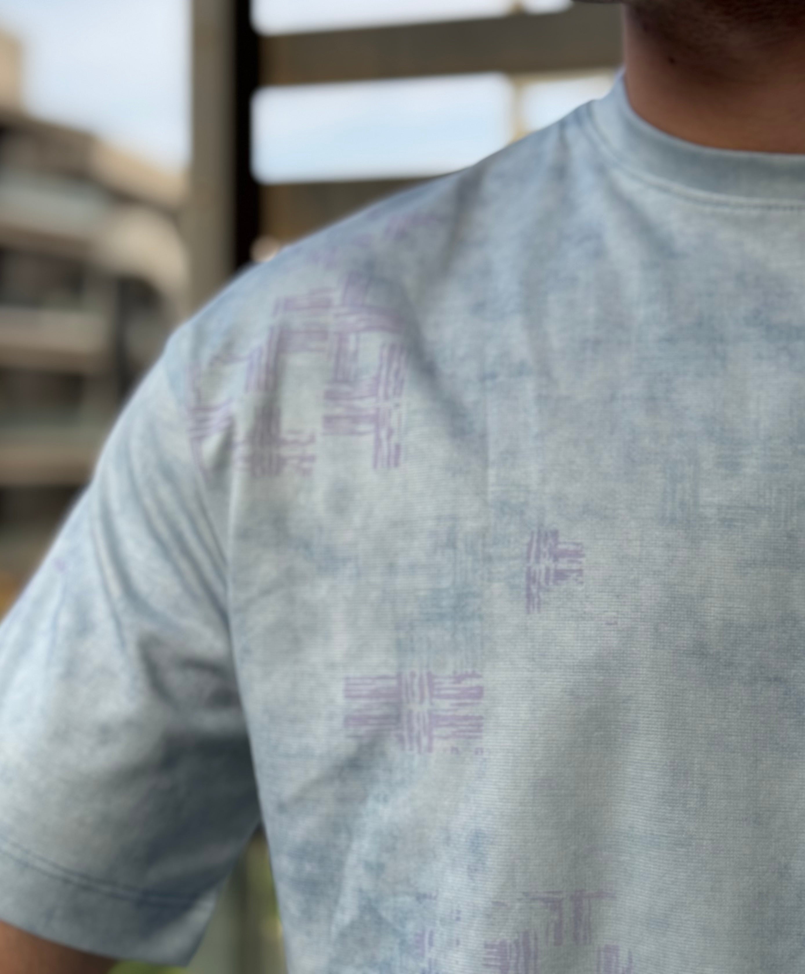 TORINESE "Smart UV Matrix" Sun-Activated Graphic Oversize Tee Collection