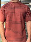 TORINESE "MEDM" Raw-Edge Cutting Oversize Tee Collection