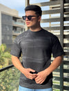 TORINESE "MEDM" Raw-Edge Cutting Oversize Tee Collection