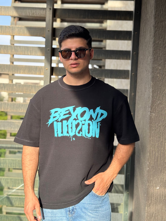 TORINESE "EXCENTRIQUE" Heavy Waffle-Knit Scorpion Oversize Tee Collection