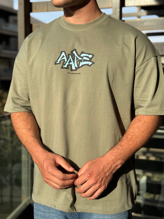 TORINESE "Rock 'n' Roll" Abstract Graphic Oversize Tee Collection