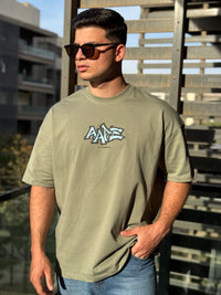 TORINESE "Rock 'n' Roll" Abstract Graphic Oversize Tee Collection