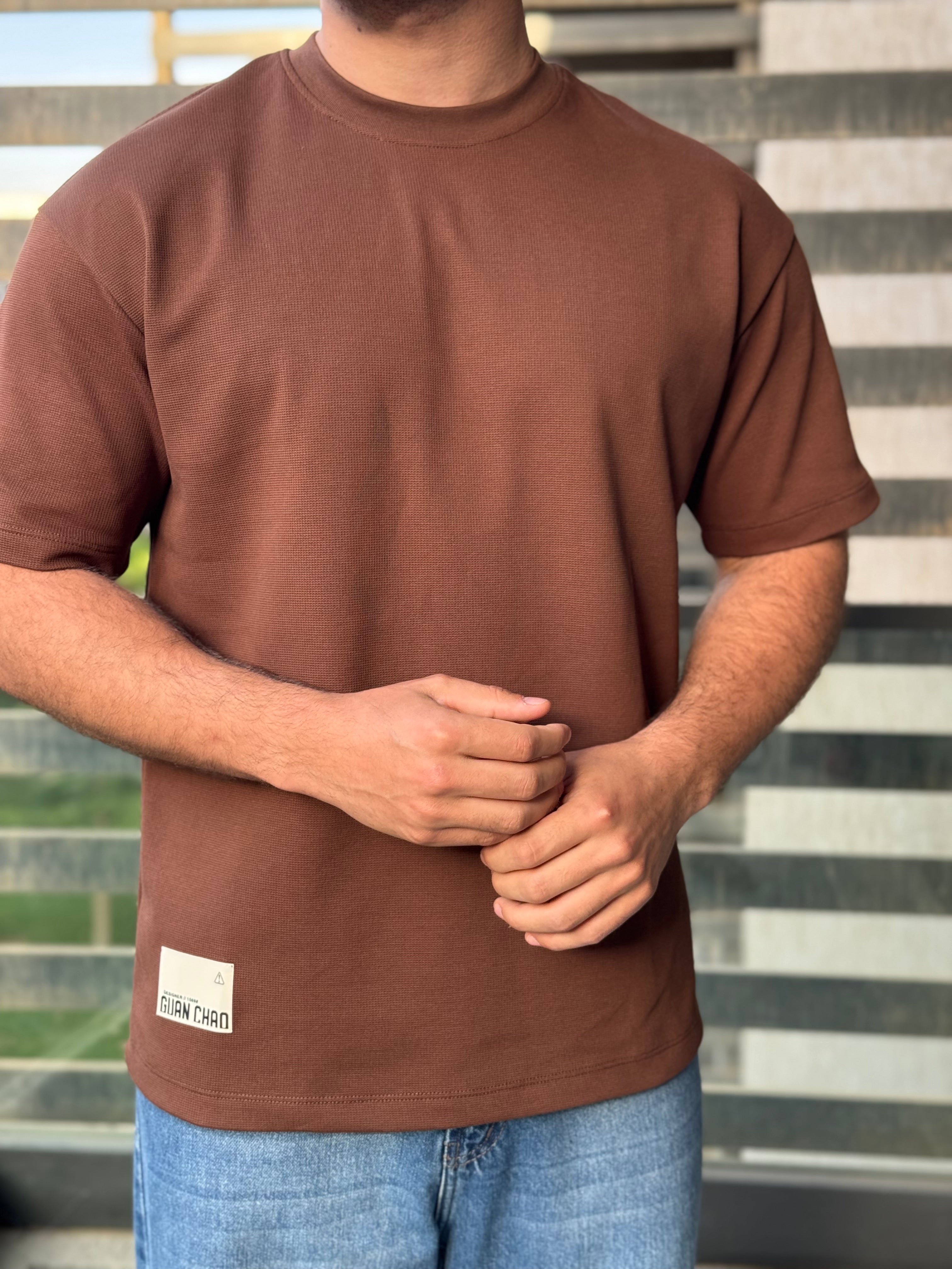 TORINESE "Micro-Mesh" Textured Oversize Tee (3 Colors)