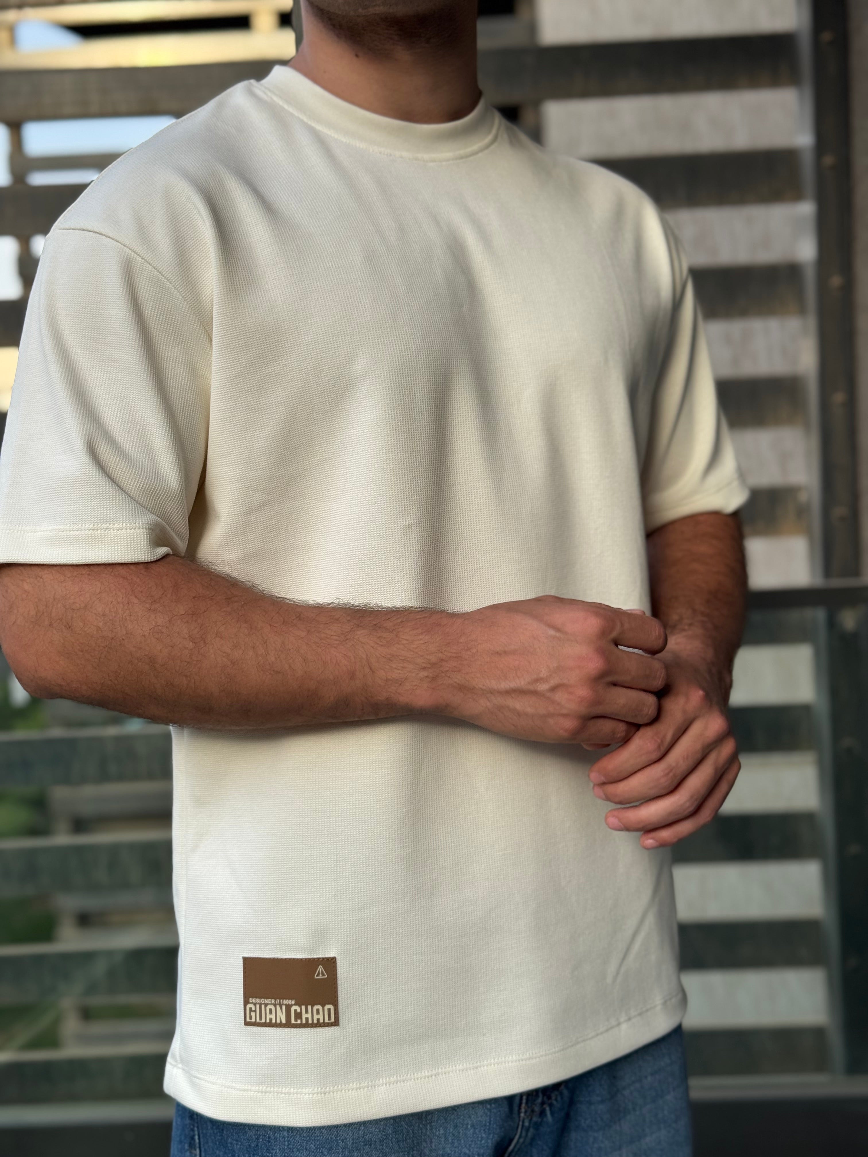 TORINESE "Micro-Mesh" Textured Oversize Tee (3 Colors)