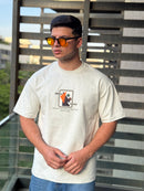 TORINESE "Abstract Geo-Frame" Raised Multi-Texture Oversize Tee Collection