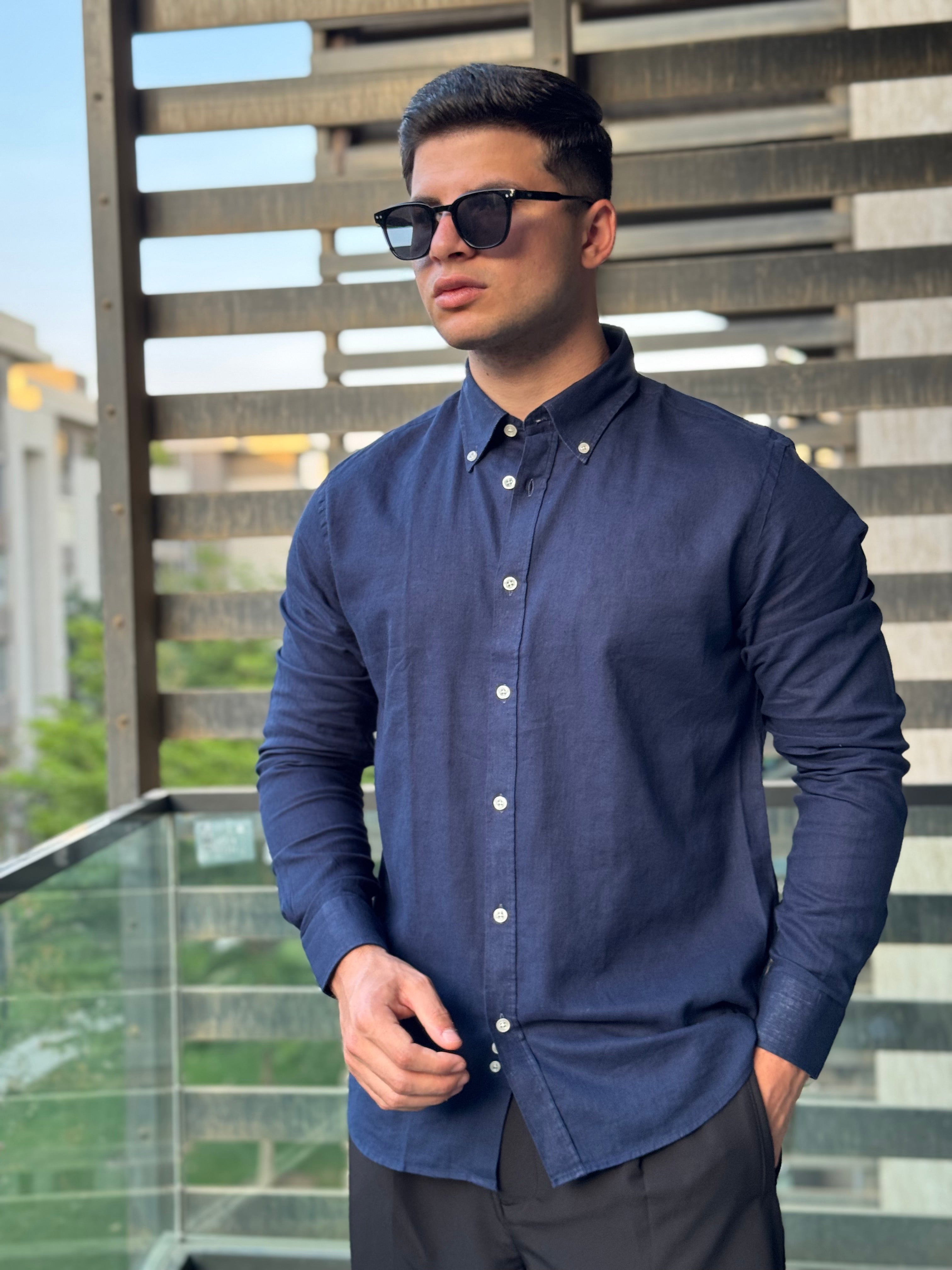 TORINESE "The Linen" Premium Button-Down Shirt Collection