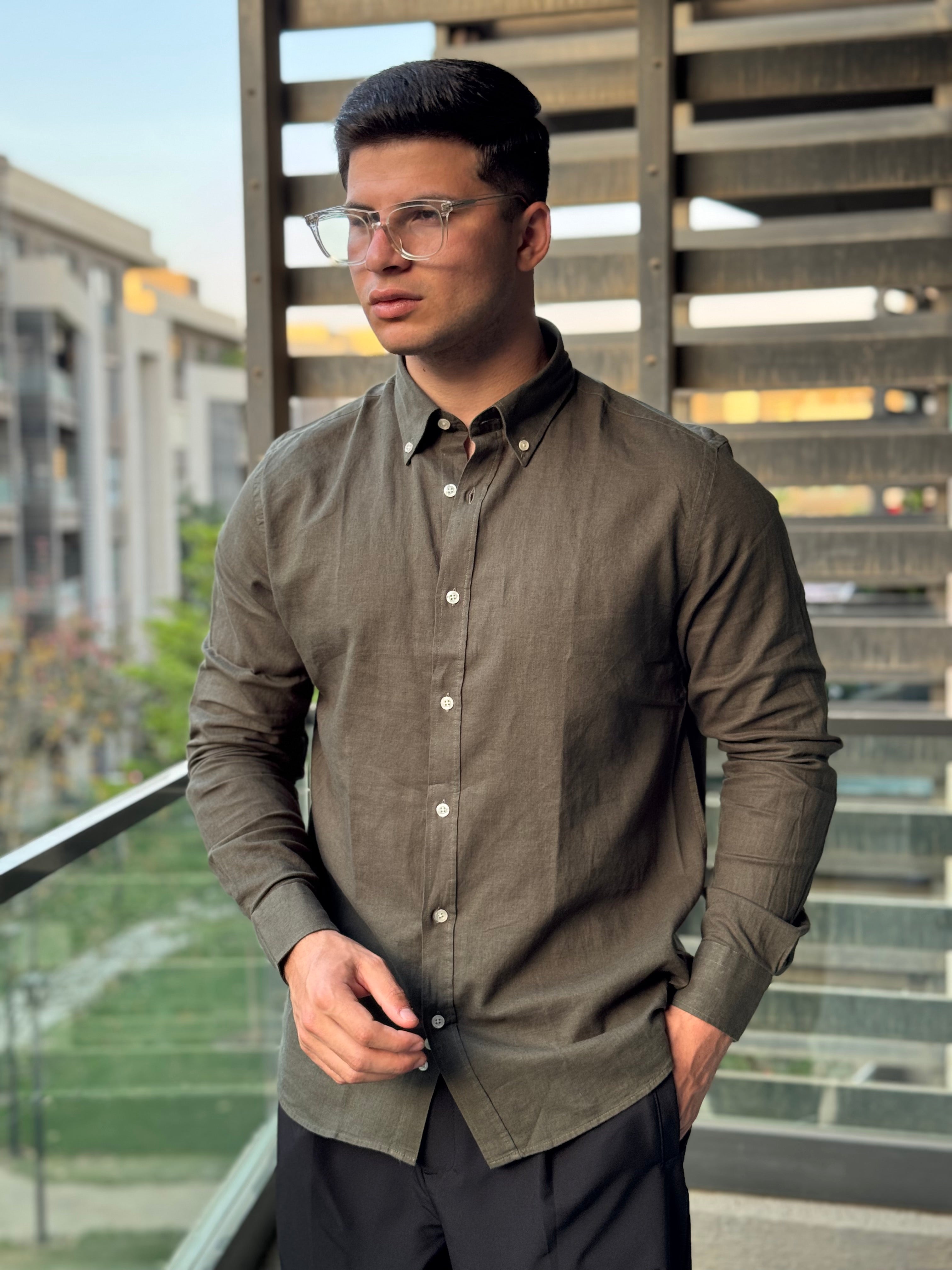 TORINESE "The Linen" Premium Button-Down Shirt Collection