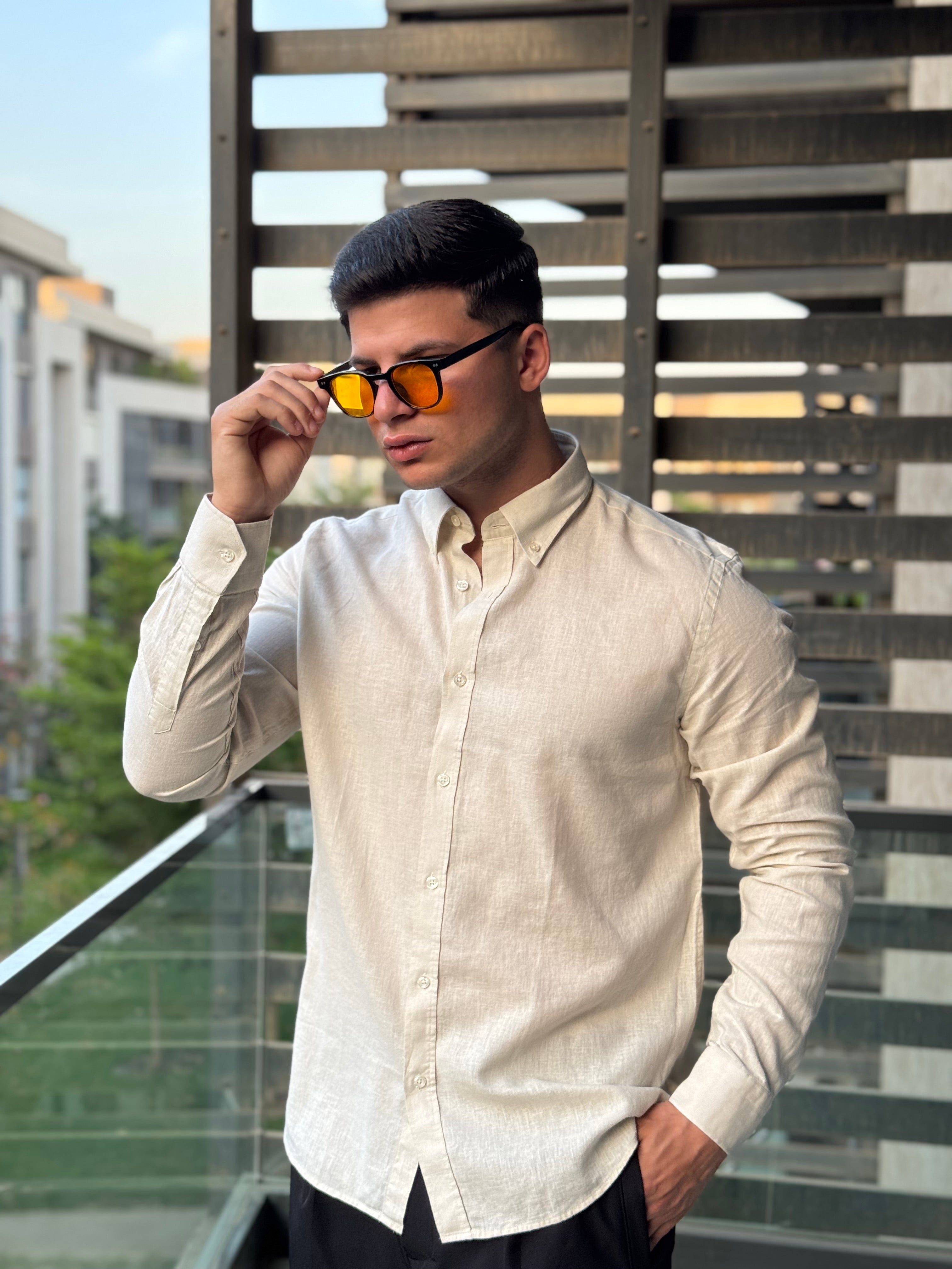 TORINESE "The Linen" Premium Button-Down Shirt Collection