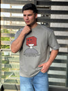 TORINESE "HEY YOU" Heavy Raised Puff Embroidered Oversize Tee