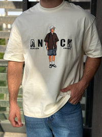 TORINESE "MEDM" Premium Acid Wash Oversize Tee Collection