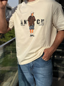 TORINESE "MEDM" Premium Acid Wash Oversize Tee Collection