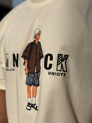 TORINESE "MEDM" Premium Acid Wash Oversize Tee Collection