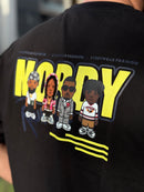 TORINESE "Wassup Lemon" Line Art Embroidered Oversize Tee Collection
