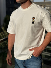 TORINESE "Wassup Lemon" Line Art Embroidered Oversize Tee Collection