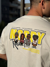 TORINESE "Wassup Lemon" Line Art Embroidered Oversize Tee Collection