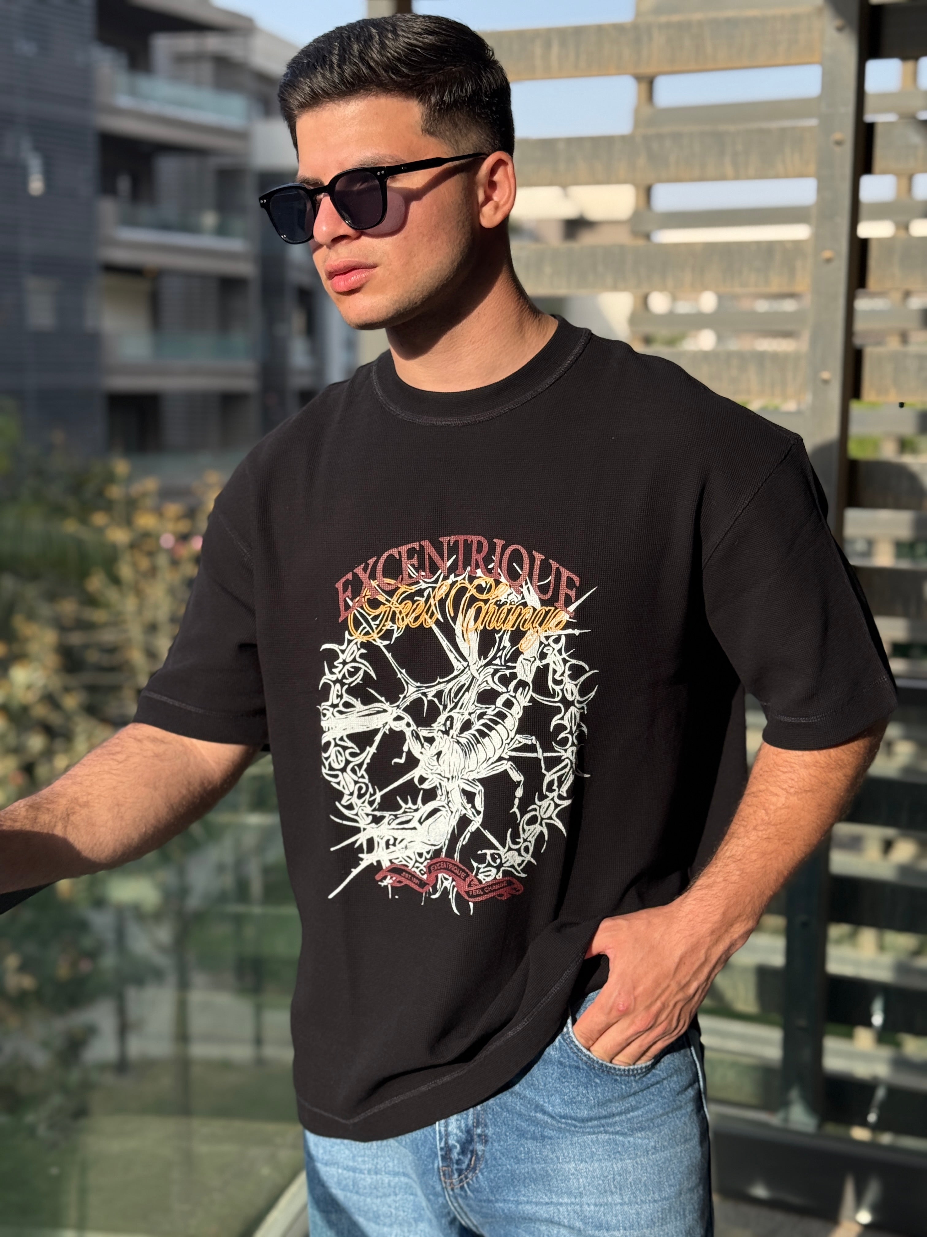 TORINESE "ANOCK" Unique Person Graphic Oversize Tee Collection