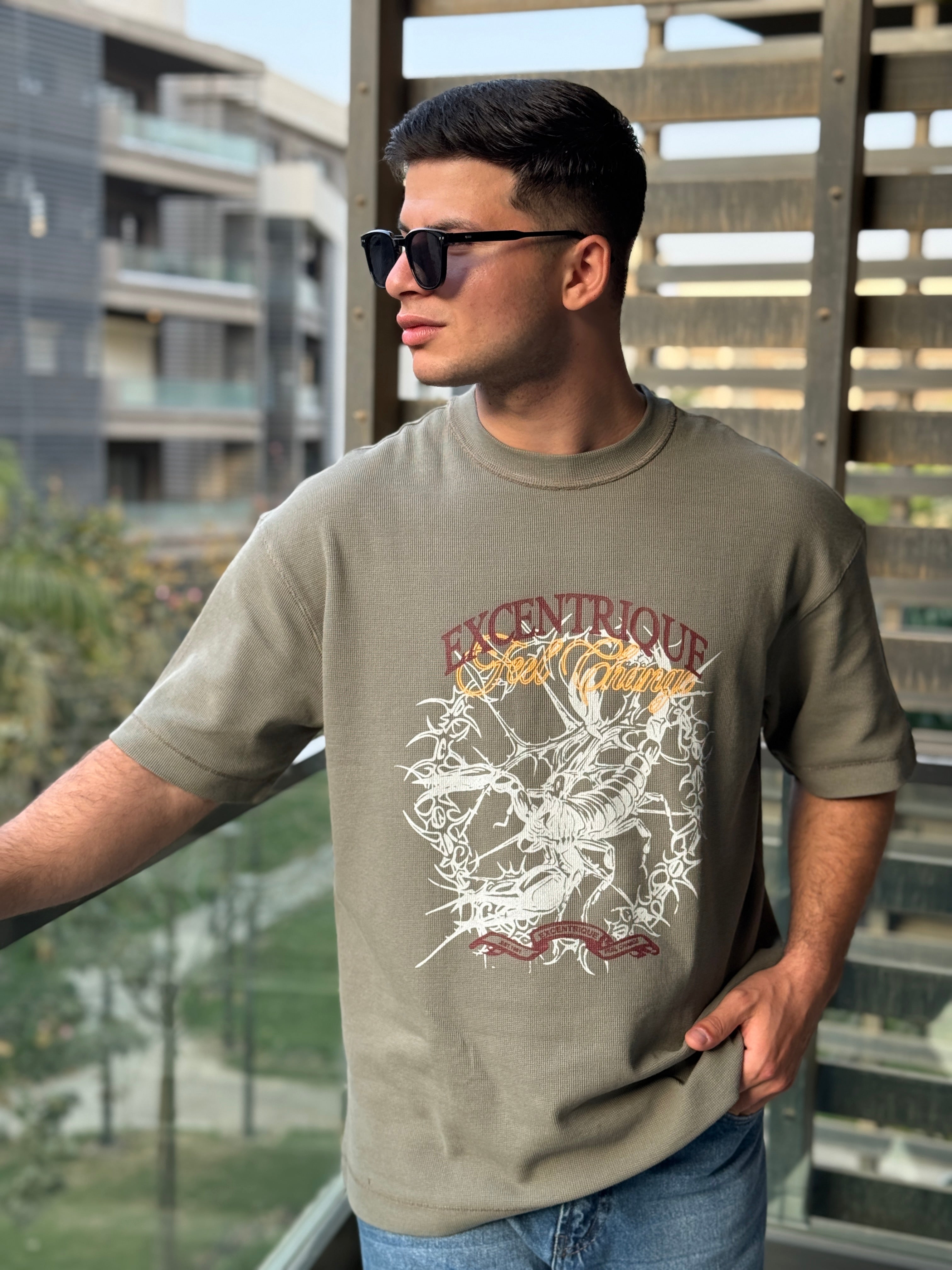 TORINESE "ANOCK" Unique Person Graphic Oversize Tee Collection