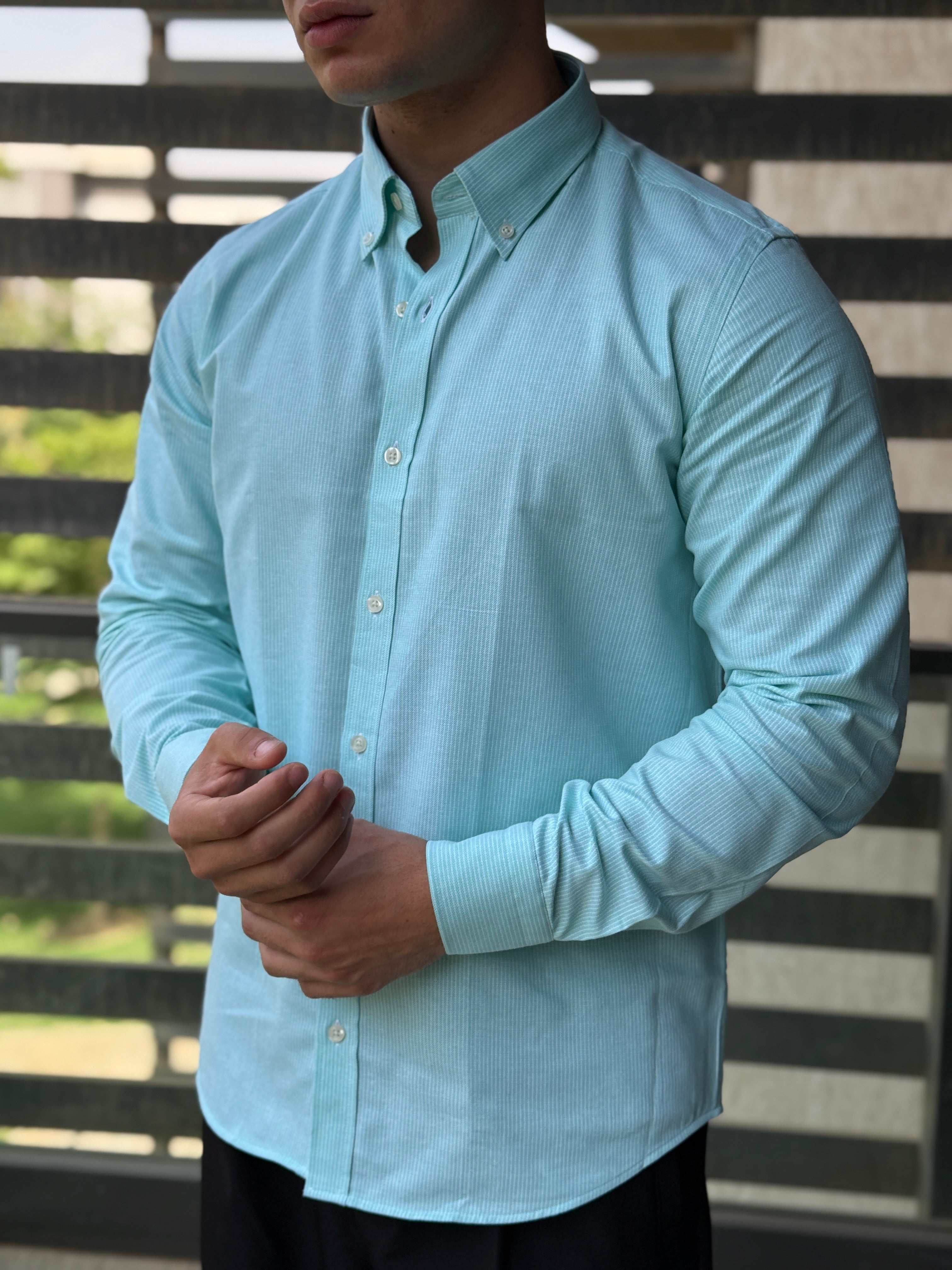 TORINESE "The Micro-Stripe" Premium Smart-Casual Shirt Collection