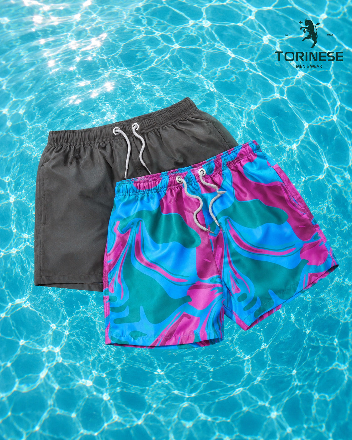 TORINESE Tropical Swim Short – Premium Collection