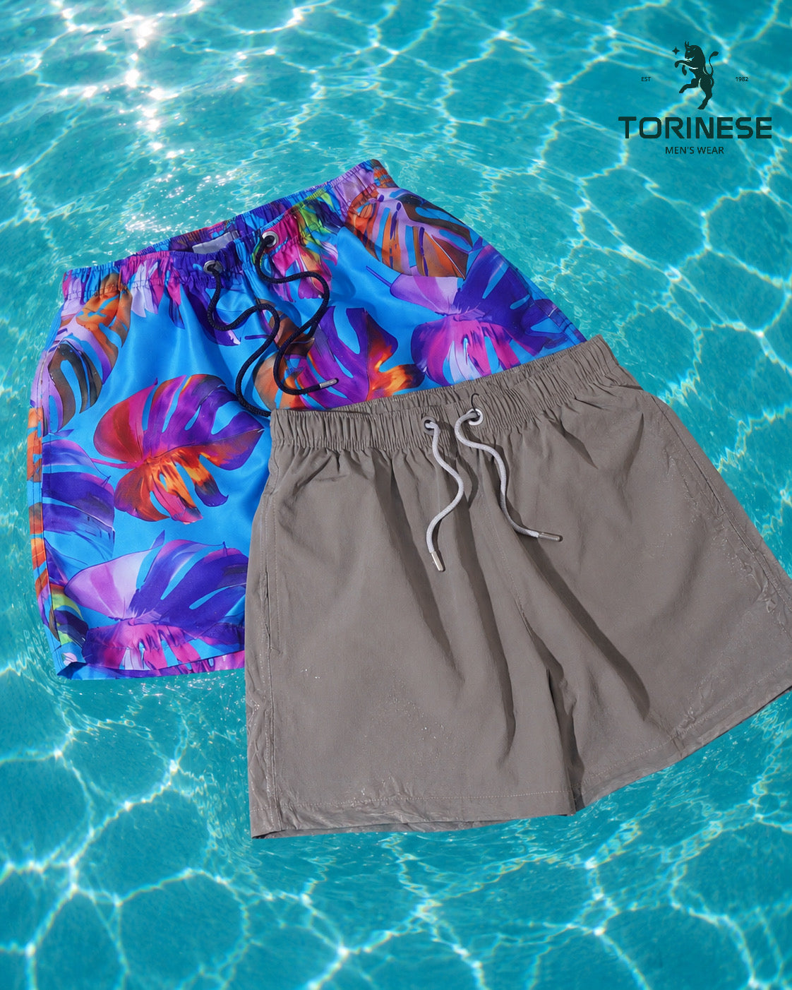 TORINESE Tropical Swim Short – Premium Collection