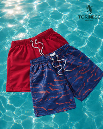 TORINESE Tropical Swim Short – Premium Collection