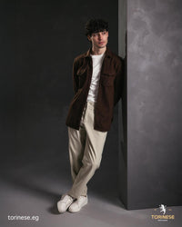 Brown Woolen Winter Shirt