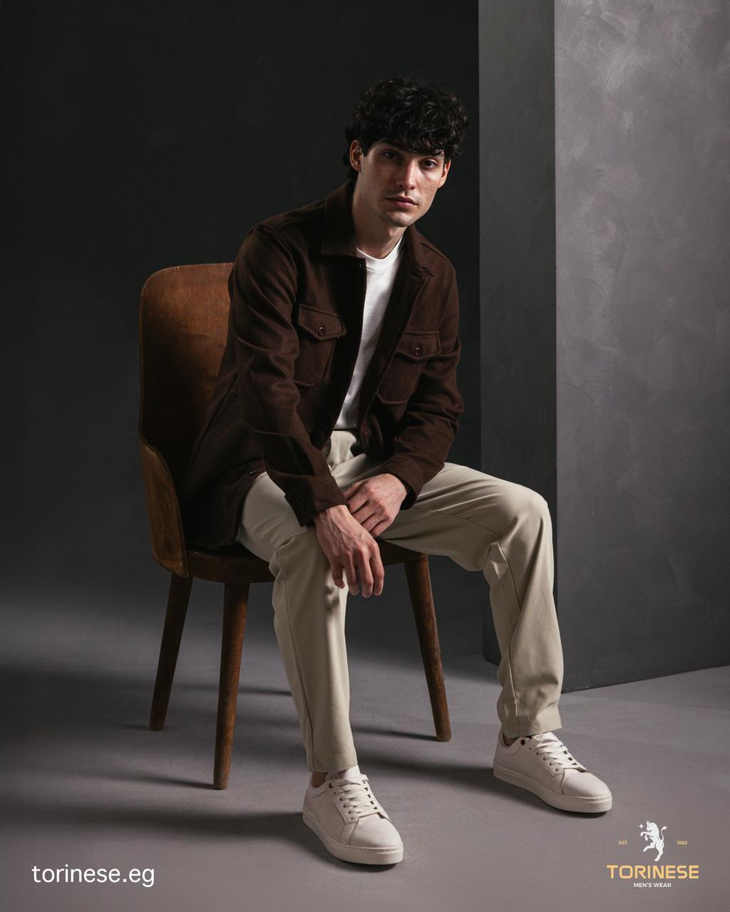 Brown Woolen Winter Shirt