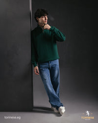 Oil Half-Zip Sweatshirt