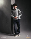 Grey Half-Zip Sweatshirt