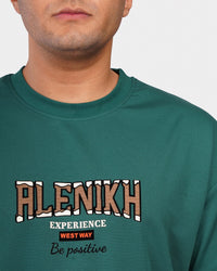 TORINESE "Experience Inspire" Urban Forest Green Oversize Tee