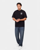 TORINESE "Alpha Noir" Graphic Oversize Tee