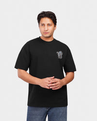TORINESE "Alpha Noir" Graphic Oversize Tee