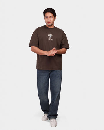 TORINESE "Earth Ember" Graphic Oversize