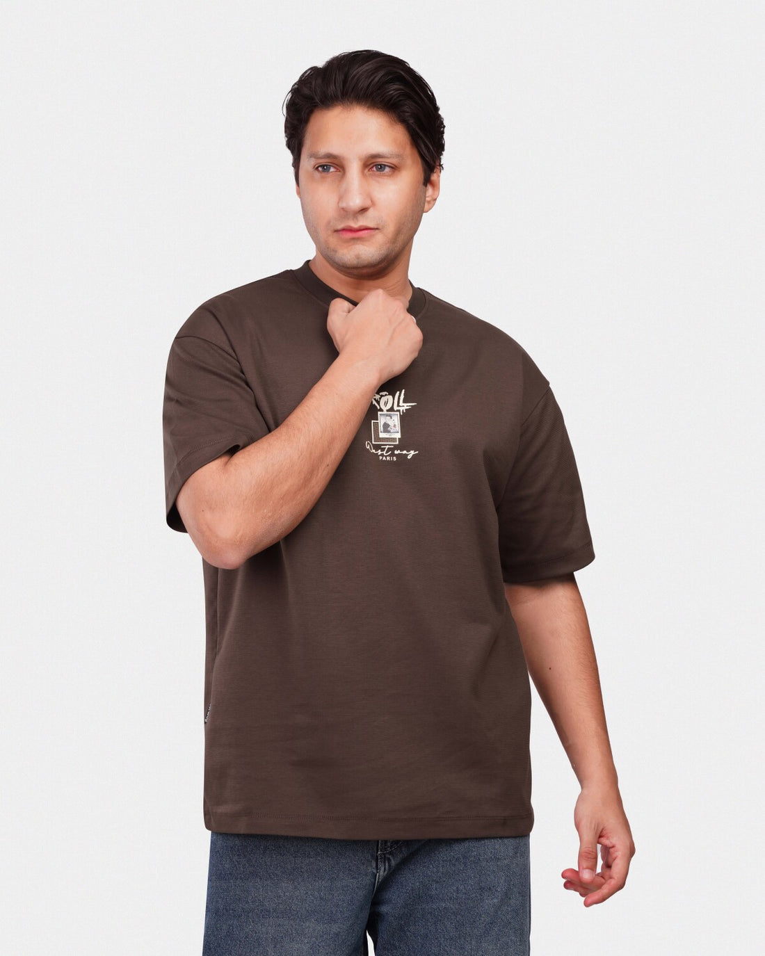 TORINESE "Earth Ember" Graphic Oversize