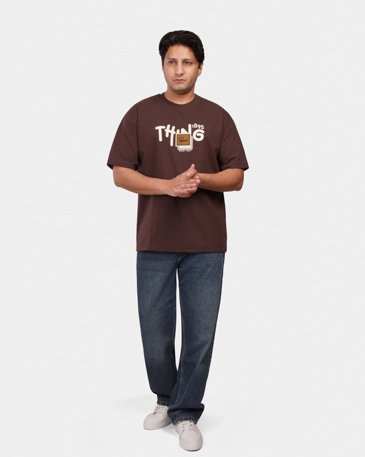 TORINESE "Cocoa Aura" Graphic Oversize
