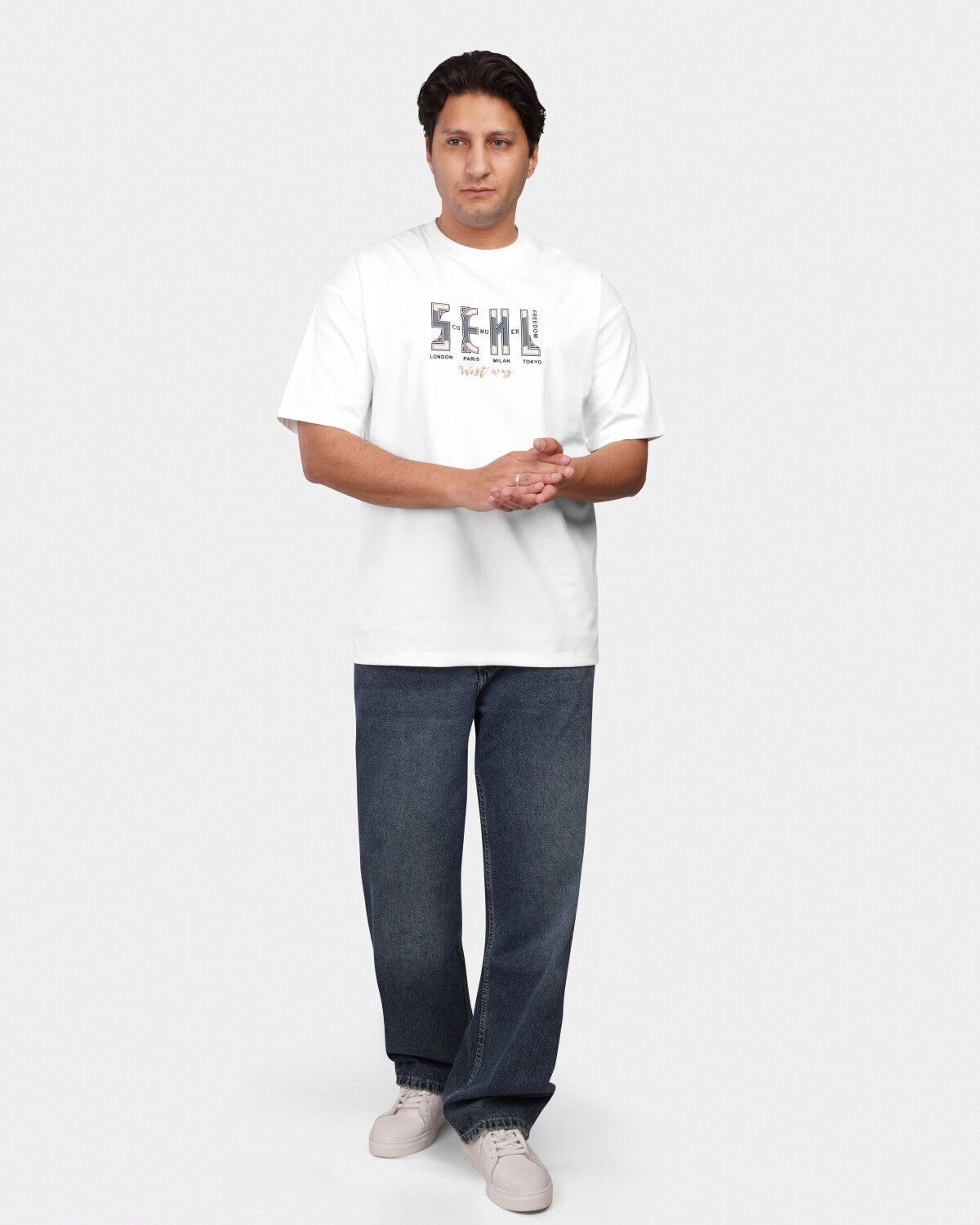 TORINESE "Seven Cities" Urban Culture Oversize Tee