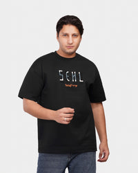 TORINESE "Seven Cities" Urban Culture Black Oversize Tee