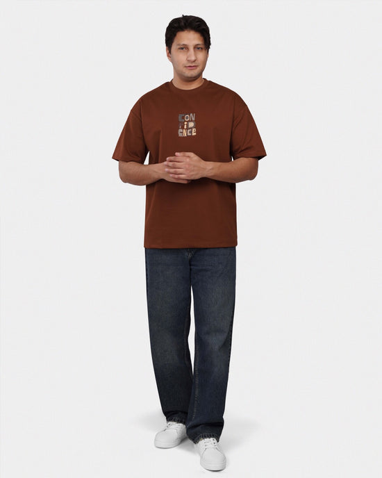 TORINESE "Confidence" Urban Statement Havana Oversize Tee