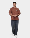 TORINESE "Inspire Terracotta" Graphic Oversize