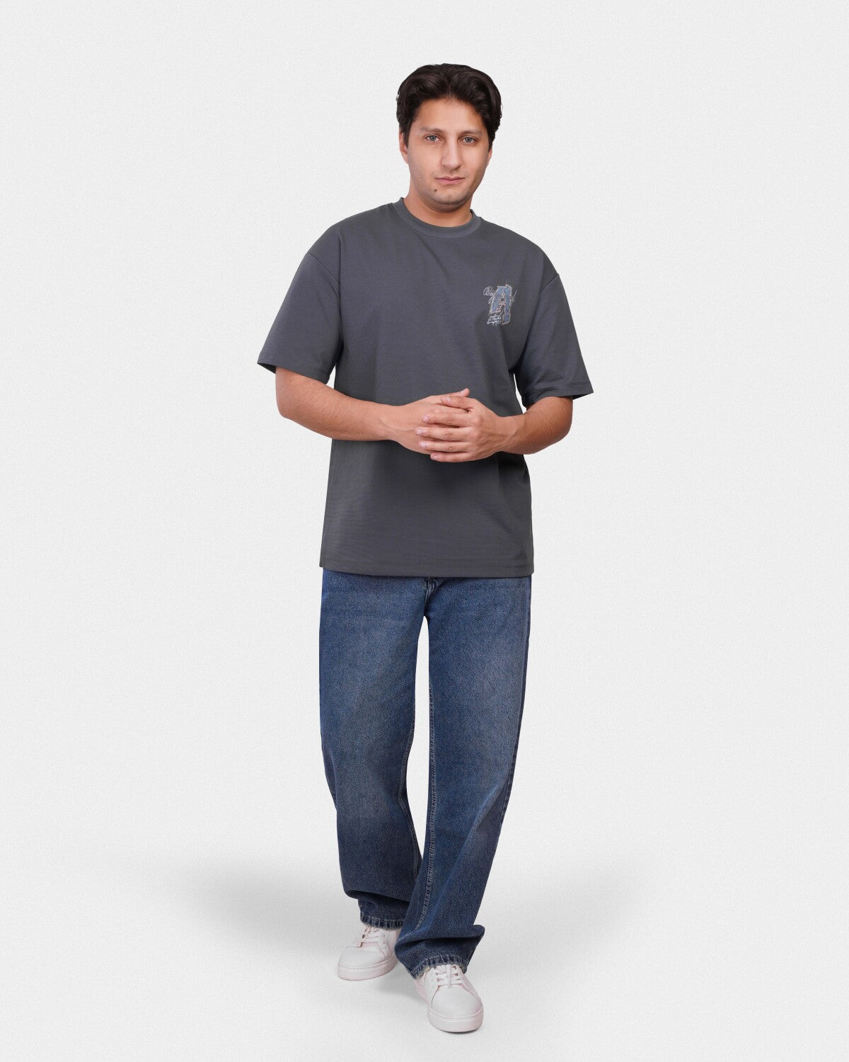 TORINESE "Carbon Slate" Graphic Oversize