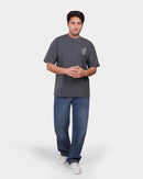 TORINESE "Carbon Slate" Graphic Oversize