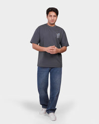 TORINESE "Carbon Slate" Graphic Oversize