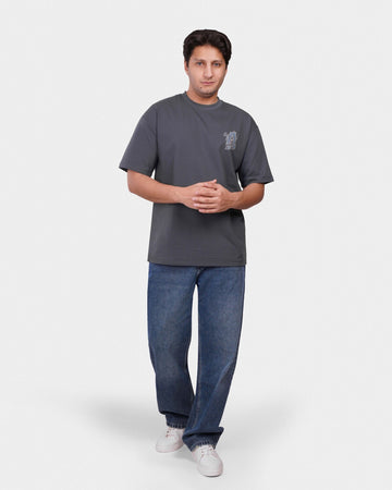 TORINESE "Carbon Slate" Graphic Oversize
