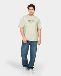 TORINESE "Bandung Mint" Graphic Oversize