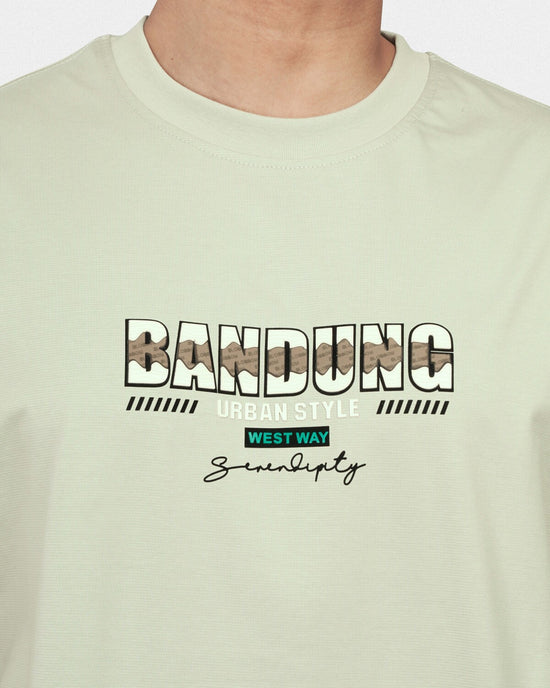 TORINESE "Bandung Mint" Graphic Oversize