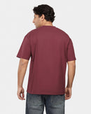 TORINESE "Bandung Burgundy" Graphic Oversize