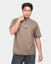 TORINESE "Bandung Taupe" Graphic Oversize