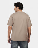 TORINESE "Bandung Taupe" Graphic Oversize